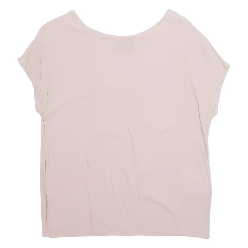Object Womens Top Pink Viscose M 1