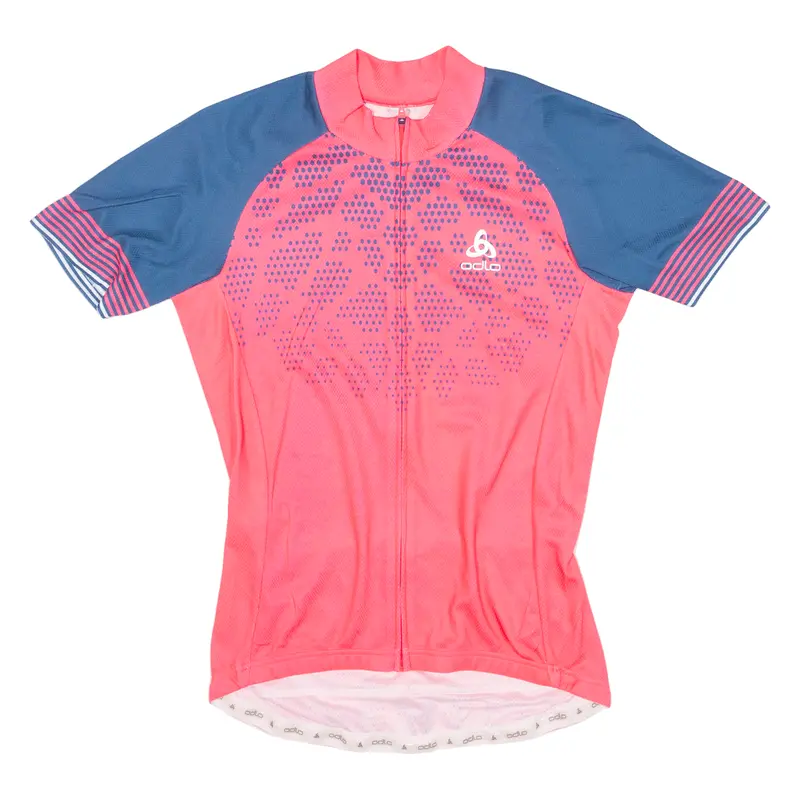 Odlo Cycling Shirt Full-Zip Womens Jersey Pink Xs 1