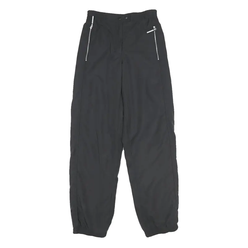 Odlo Womens Joggers Black Xs W24 L34 Polyester Lightweight Slim Fit Activewear 1
