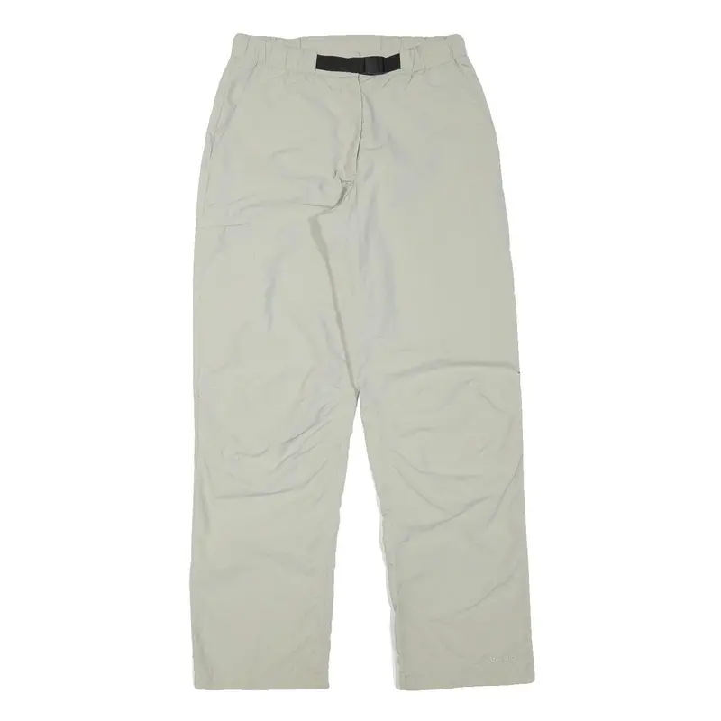 Odlo Womens Polyester Blend Beige Regular Fit Straight Trousers W29 L31 Outdoor 1