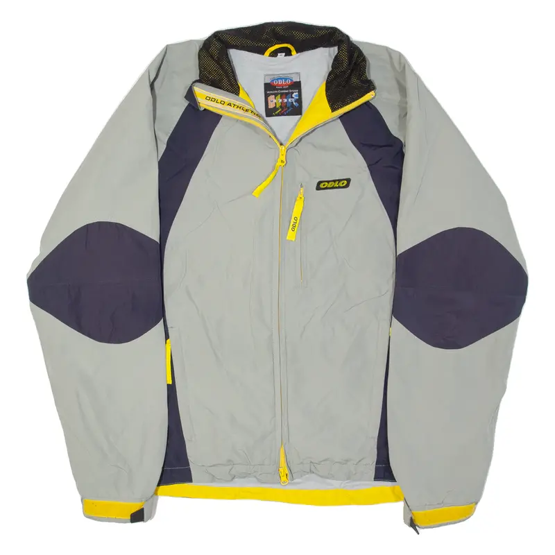 Oldo Mens Rain Jacket Grey M 1