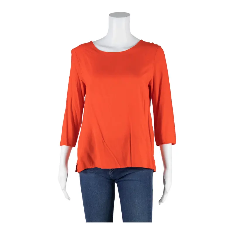Only Womens Top Red Viscose S 1