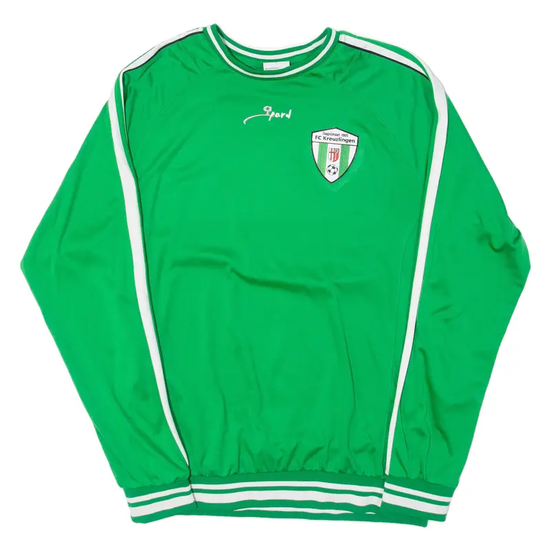 Opard Fc Kreuzlingen Mens Football Shirt Jersey Green Long Sleeve Crew Neck L 1