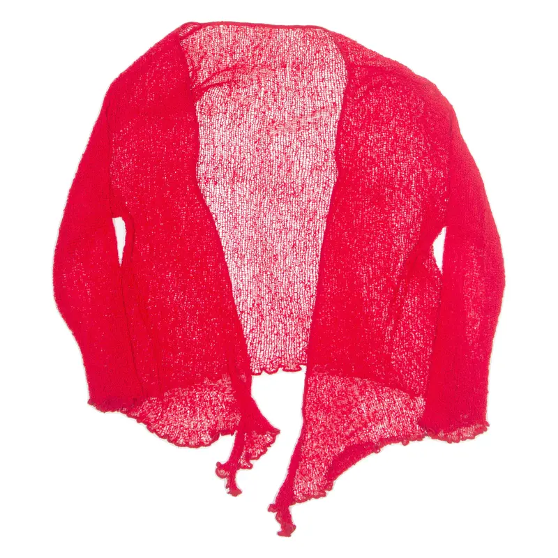 Open Womens Top Red Long Sleeve M 1