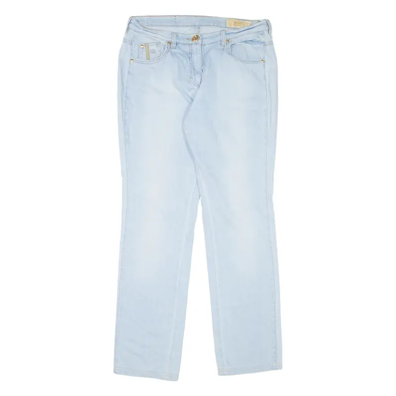 Orwell Womens Jeans Blue Regular Straight Stone Wash W32 L31 1