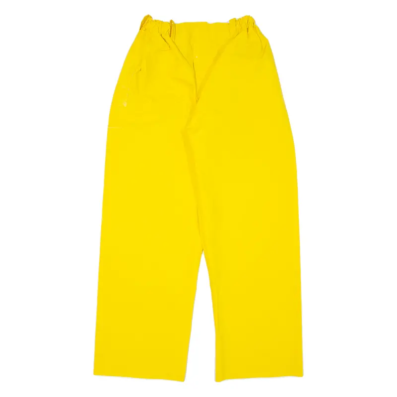 Outdoor Rain Overtrousers Mens Trousers Yellow Relaxed Straight W24 L28 1