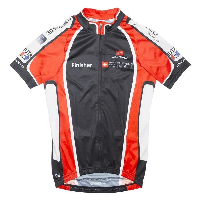 Owayo Full Zip Cycling Shirt Mens Jersey Red M 1
