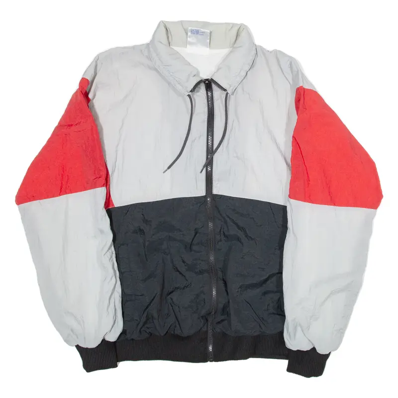 Pacer Sportswear Womens Shell Jacket Grey Nylon 90S L 1