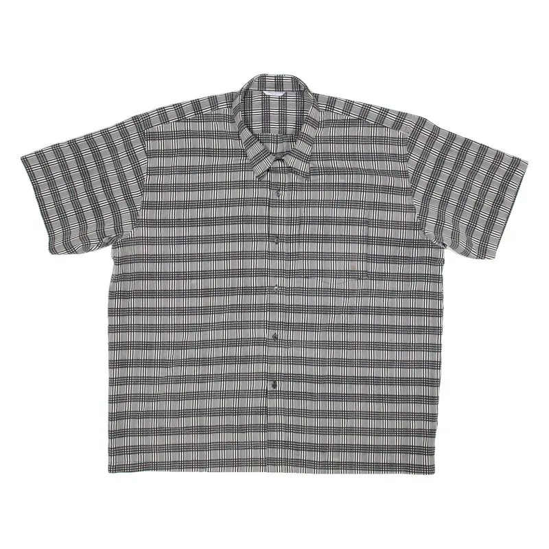 Patong Mens Shirt Black Check 2Xl 1