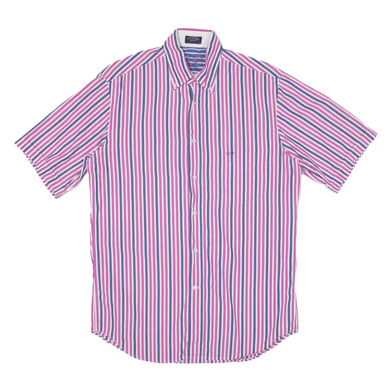 Paul & Shark Mens Shirt Pink Striped L 1