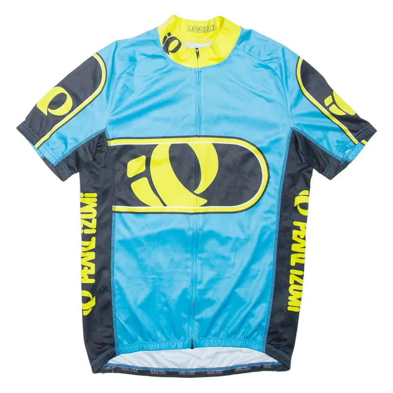 Pearl Izumi Full Zip Cycling Shirt Mens Jersey Blue M 1