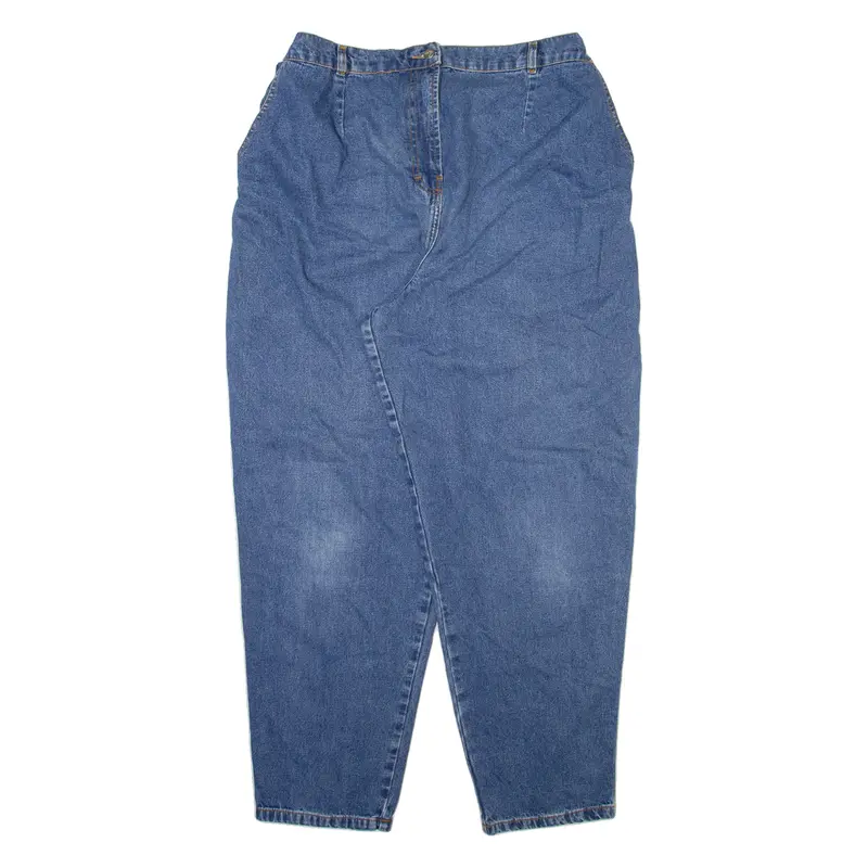 Pericol Womens Jeans Blue Relaxed Tapered W36 L31 1