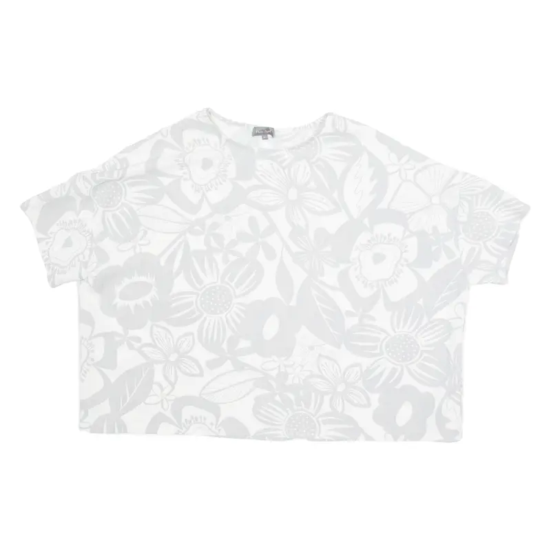 Phase Eight Womens Printed Top Grey Floral M 1