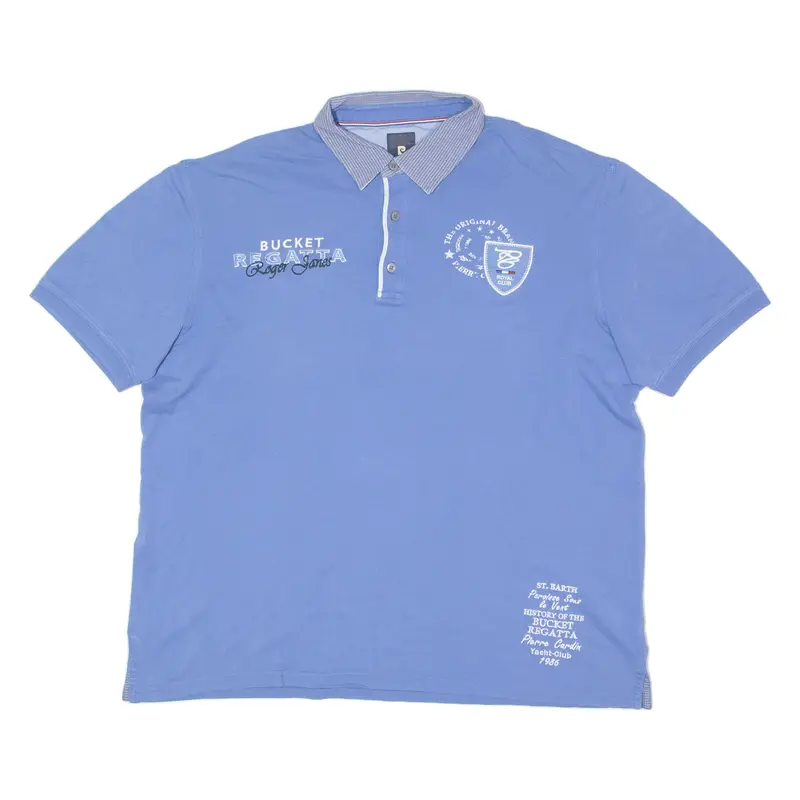 Pierre Cardin Bucket Regatta Mens Polo Shirt Blue Xl 1