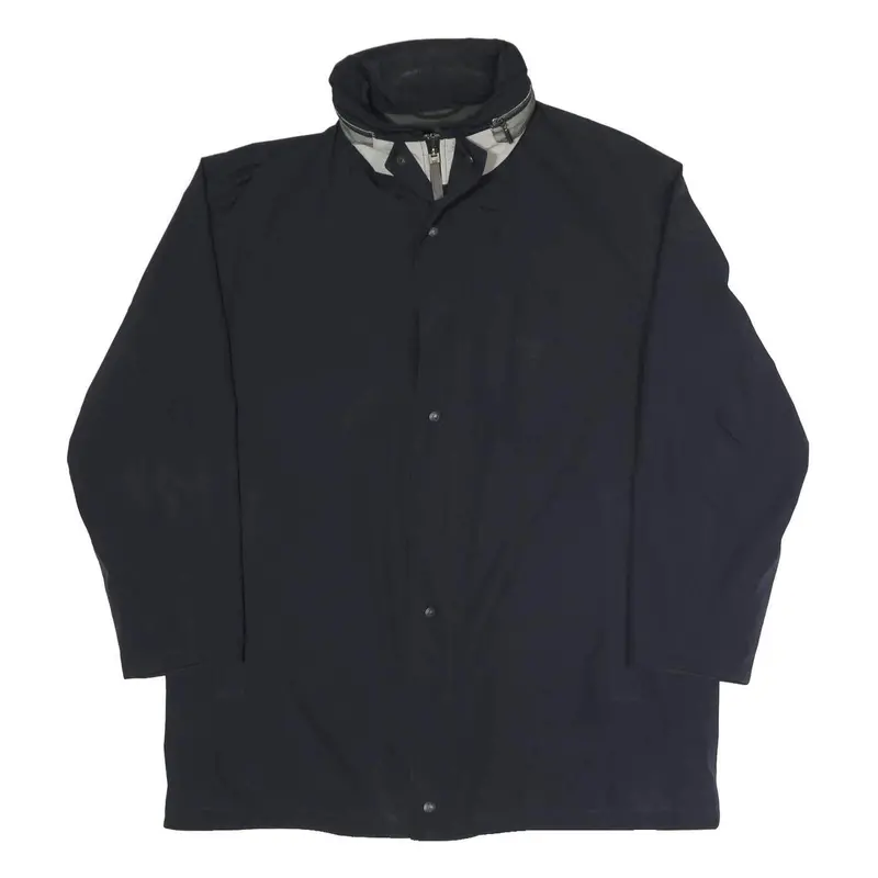 Pierre Cardin Mens Navy Blue Classic Jacket Xl Polyester Blend Zip Plain 1