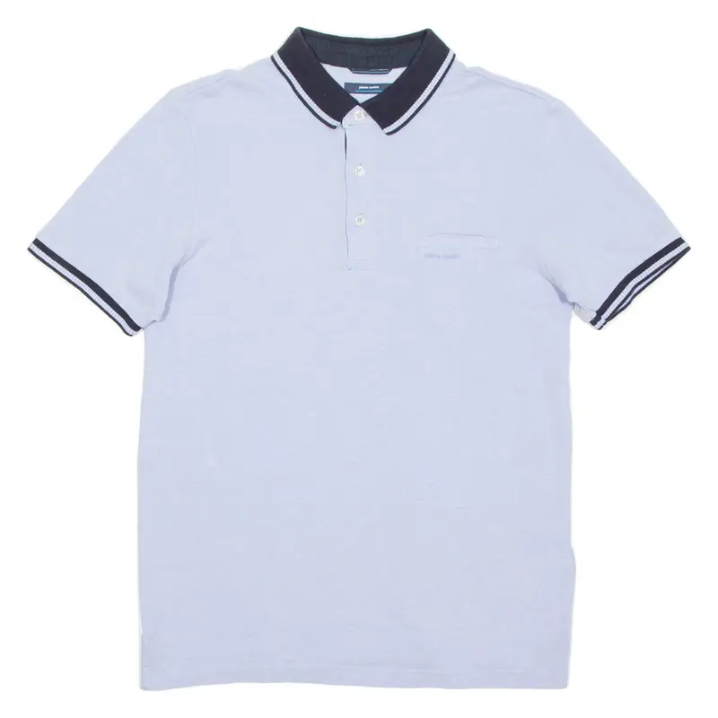 Pierre Cardin Mens Polo Shirt Purple S 1