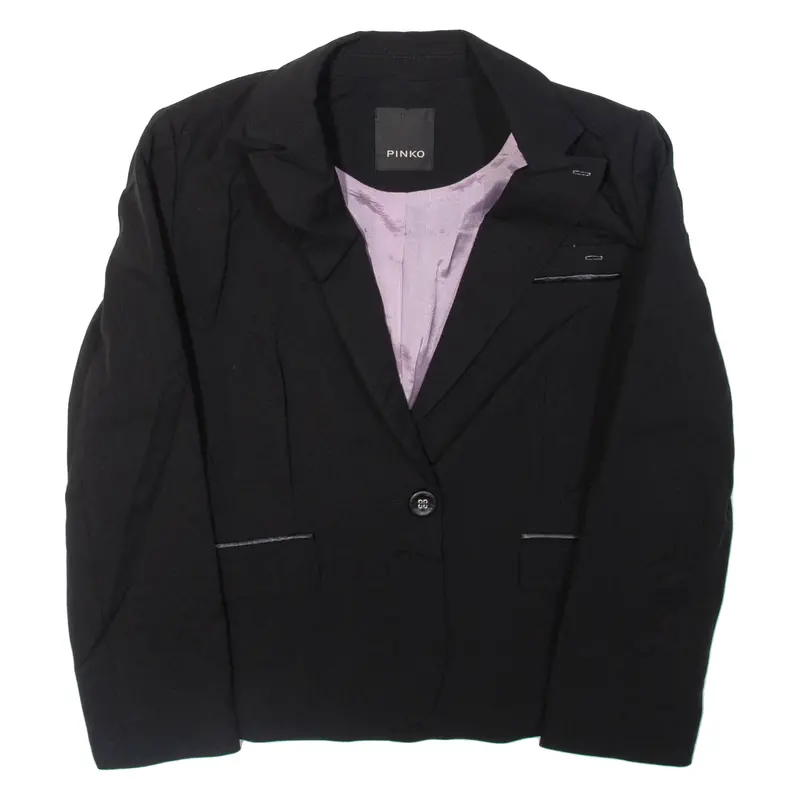 Pinko Womens Blazer Jacket Black S 1