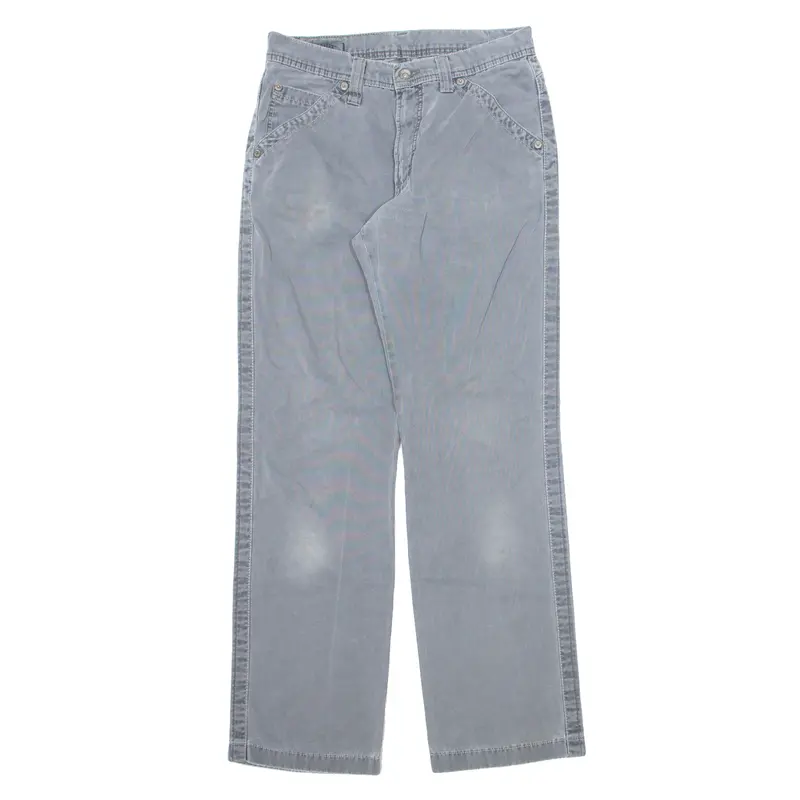 Pioneer Mens Trousers Grey Regular Straight W34 L34 1