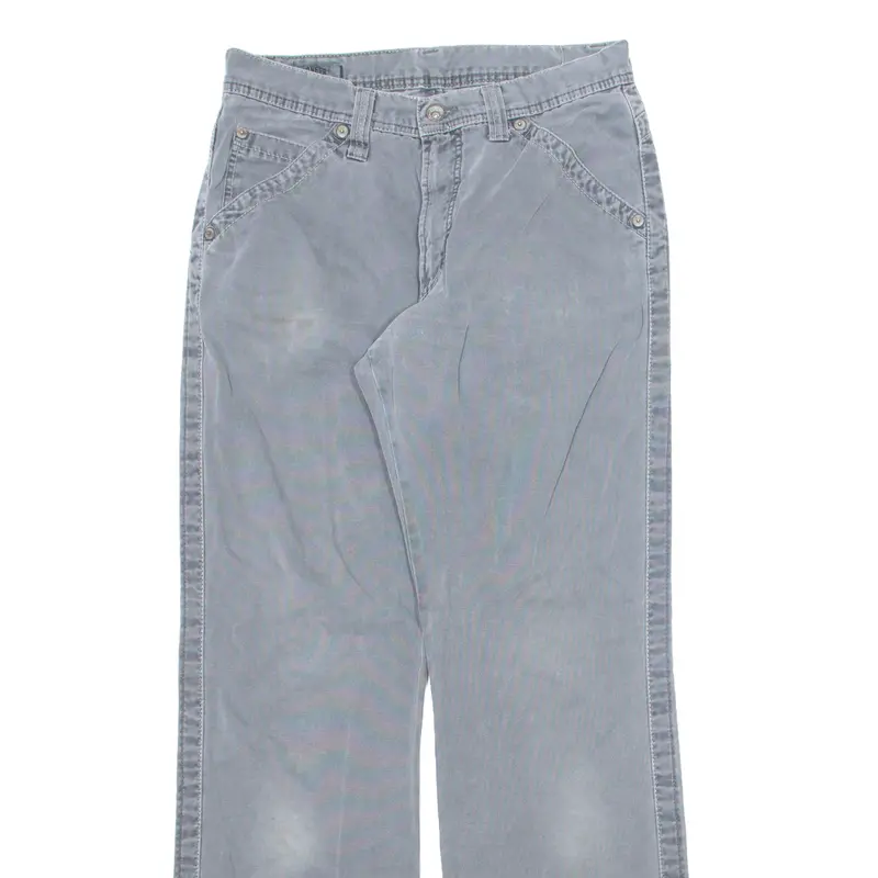 Pioneer Mens Trousers Grey Regular Straight W34 L34 2