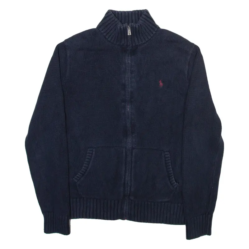 Polo Ralph Lauren 14-16 Boys Jumper Blue Tight Knit L 1
