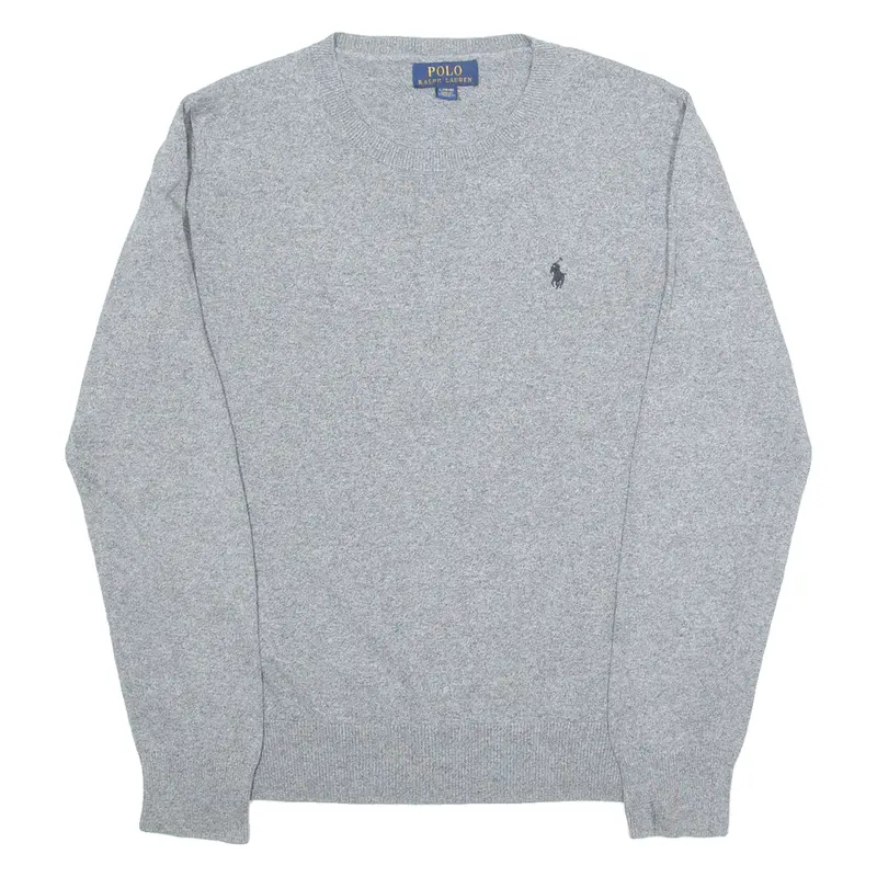 Polo Ralph Lauren Boys Jumper Grey Tight Knit L 1