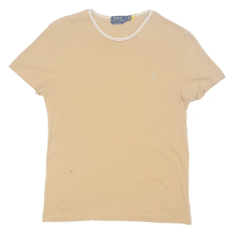 Polo Ralph Lauren Mens T-Shirt Brown M 1