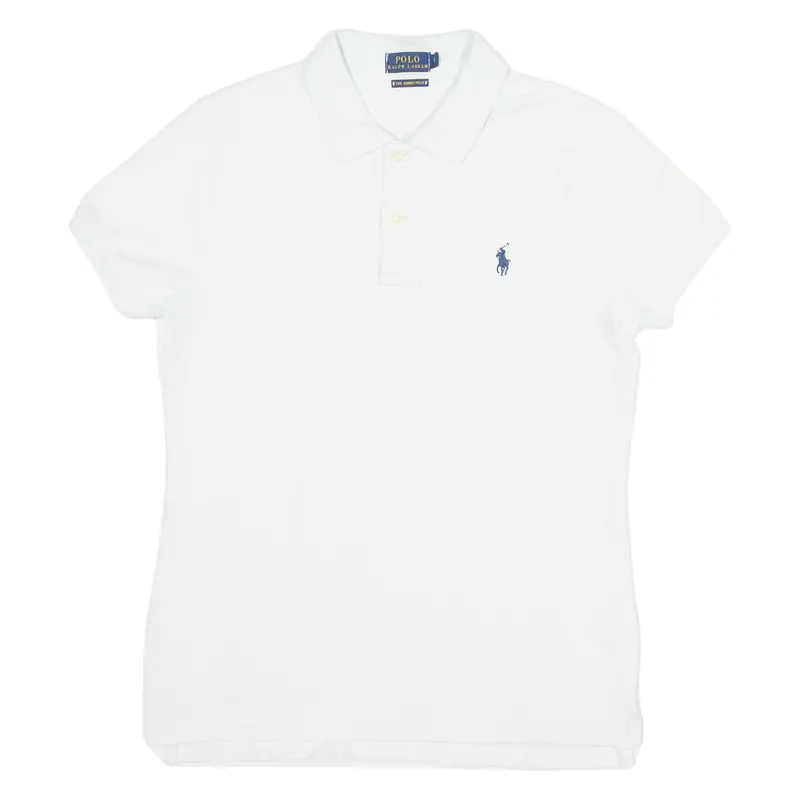Polo Ralph Lauren The Skinny Polo Womens Polo Shirt White M 1