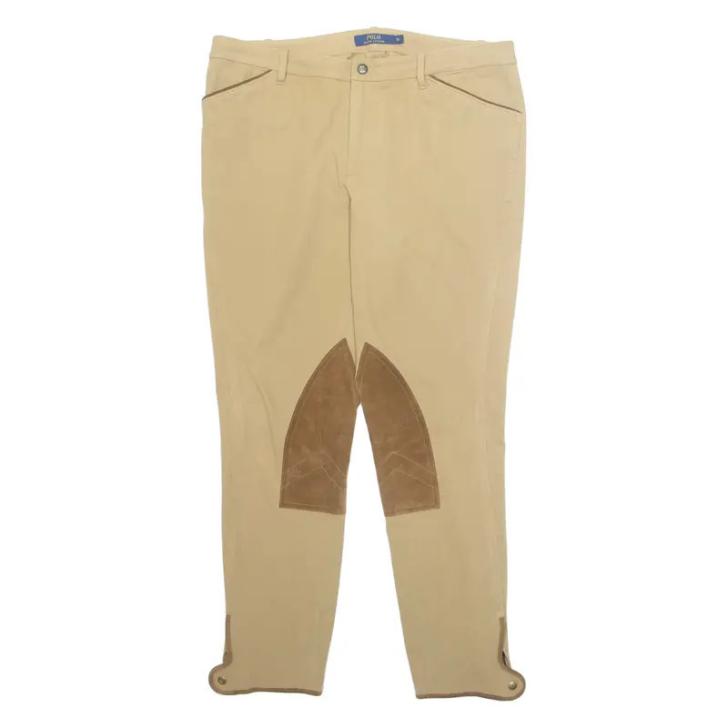 Polo Ralph Lauren Womens Trousers Beige Regular Tapered W34 L27 1