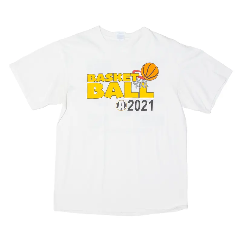 Port&Company Mens T-Shirt White M 1