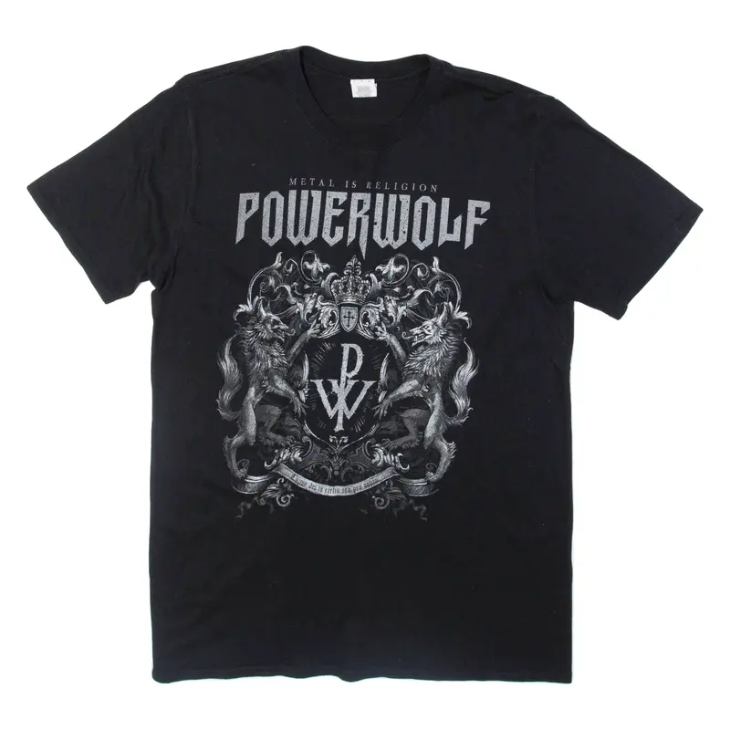Powerwolf Mens Band T-Shirt Black L 1