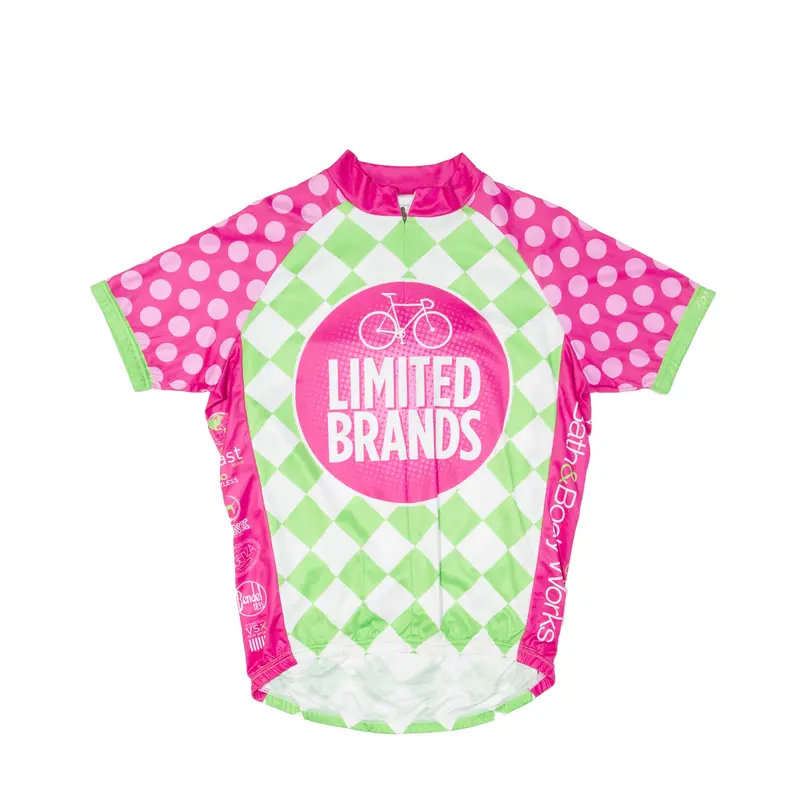 Primal Cycling Mens Jersey Pink 1/2 Zip M 1