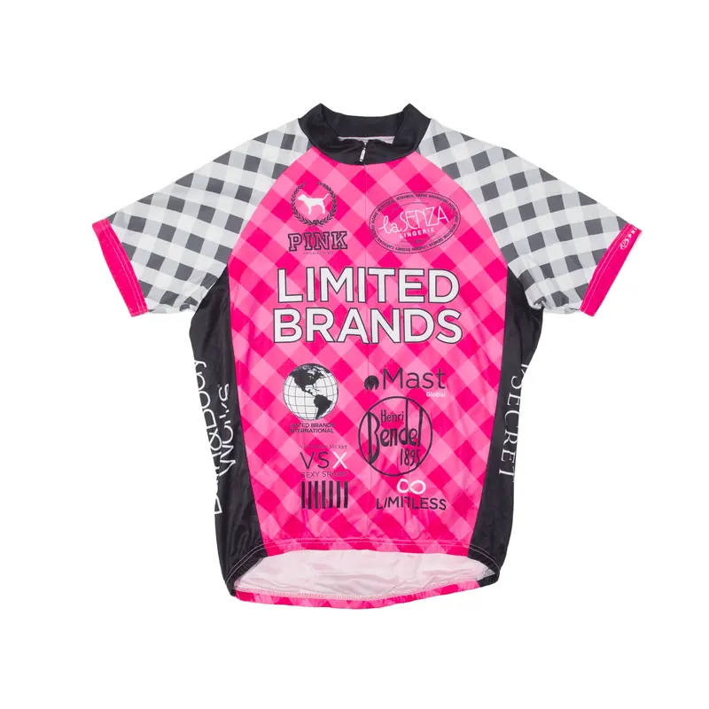 Primal Cycling Womens Jersey Pink 1/2 Zip L 1