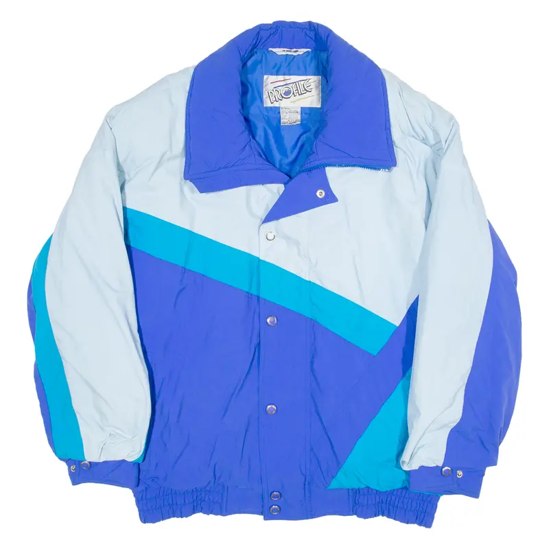 Profile Mens Jacket Blue Nylon L 1