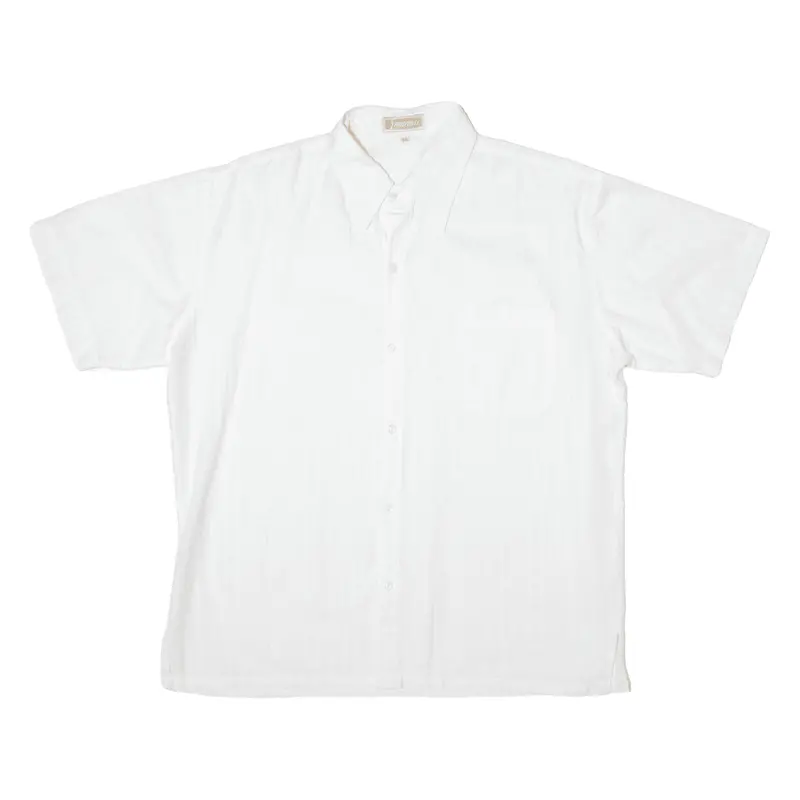 Prosperity Mens Shirt White Striped Xl 1