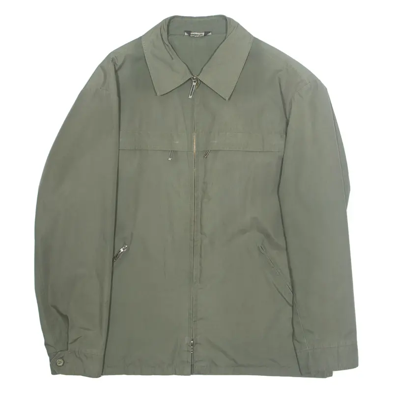 Protector Mens Windbreaker Jacket Green L 1