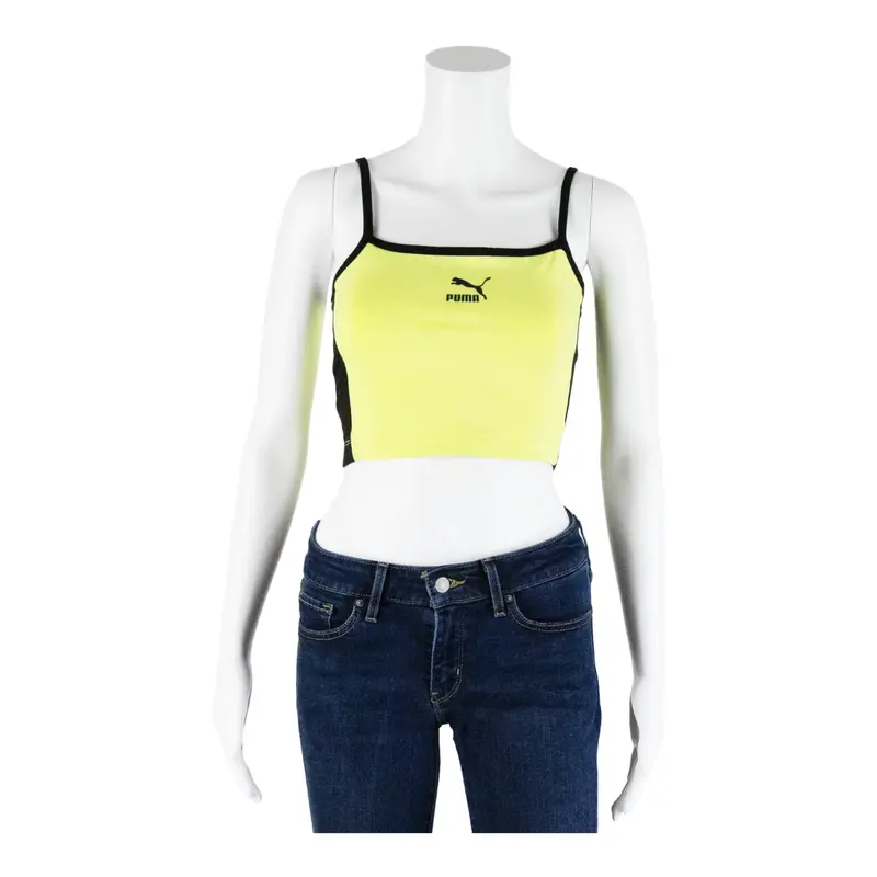 Puma Activewear Womens Sports Vest Green Sleeveless S 1