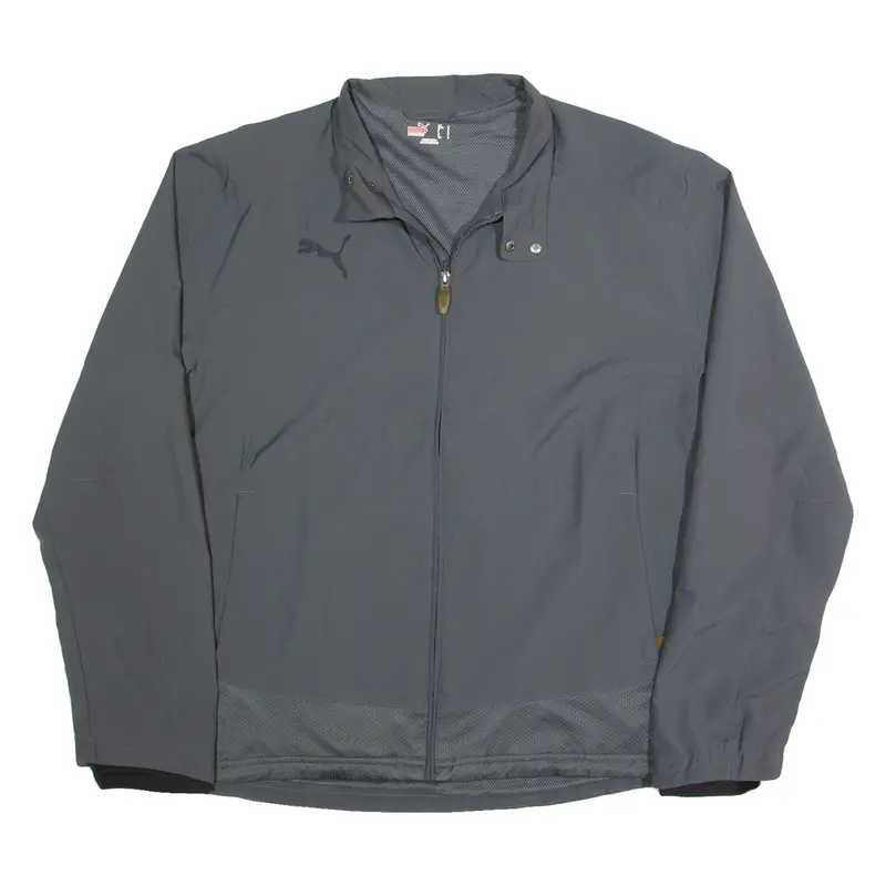 Puma Albion San Diego Mens Track Jacket Grey L 1