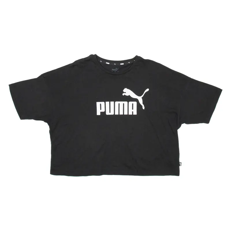 Puma Crop Womens T-Shirt Black L 1