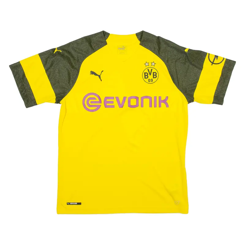 Puma Evonik Mens T-Shirt Yellow L 1