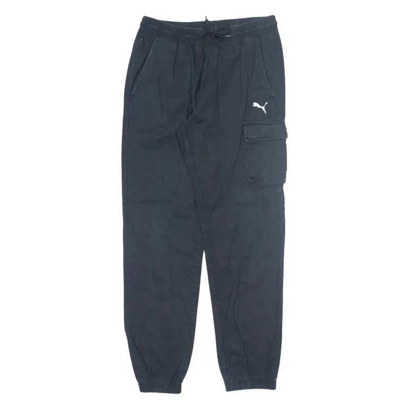 Puma Jogger Womens Trousers Black Regular Tapered W28 L29 1