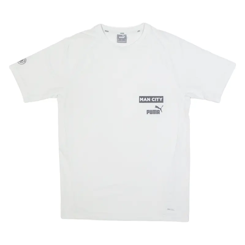 Puma Man City Mens T-Shirt White M 1