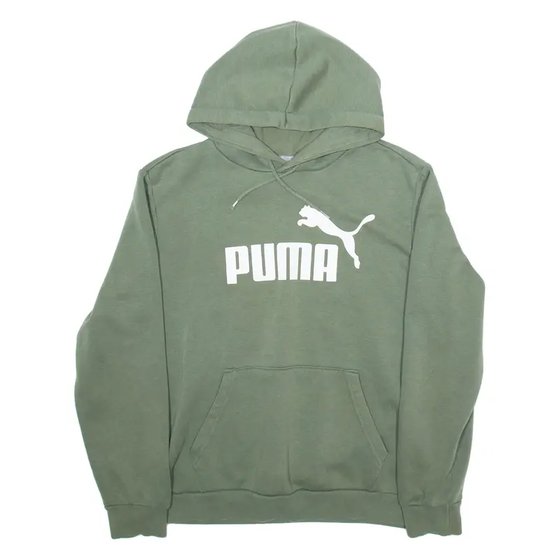 Puma Mens Green Hoodie M 1