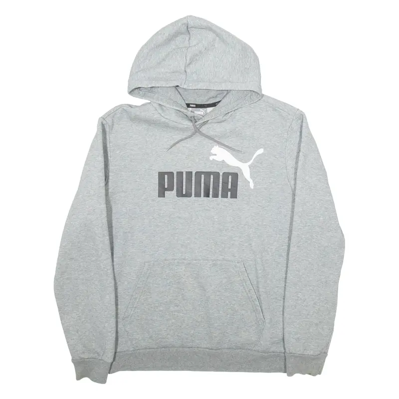 Puma Mens Grey Hoodie M 1