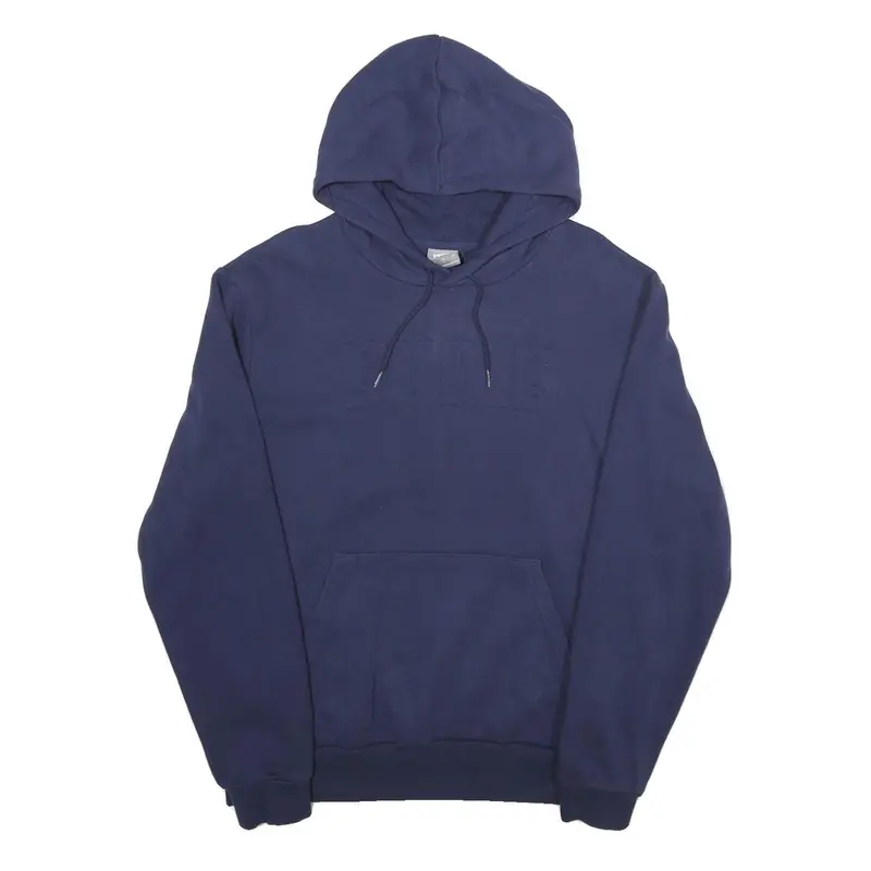 Puma Mens Navy Pullover Hoodie L Cotton Blend Casual Sportswear 1