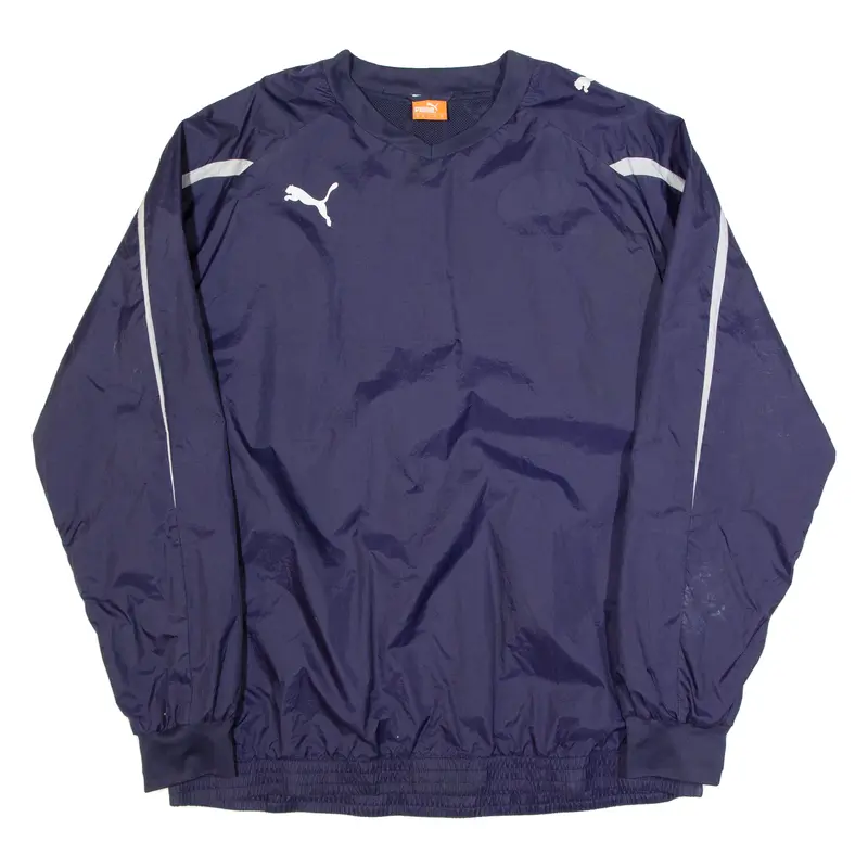 Puma Mens Sweatshirt Blue Nylon Xl 1