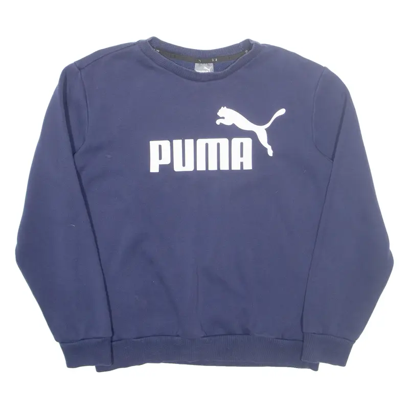 Puma Mens Sweatshirt Blue S 1