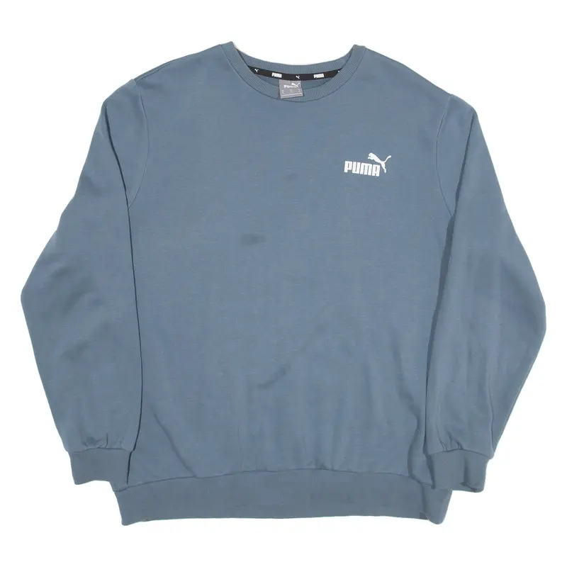 Puma Mens Sweatshirt Blue Xl 1