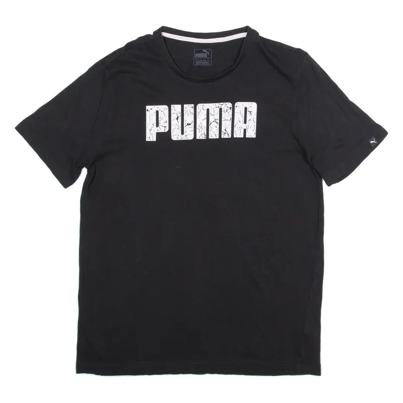 Puma Mens T-Shirt Black M 1