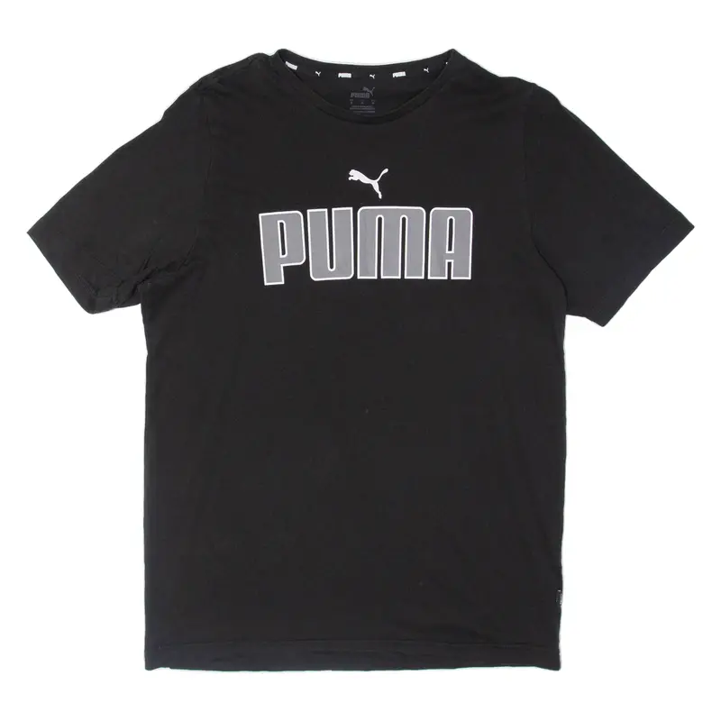 Puma Mens T-Shirt Black M 1