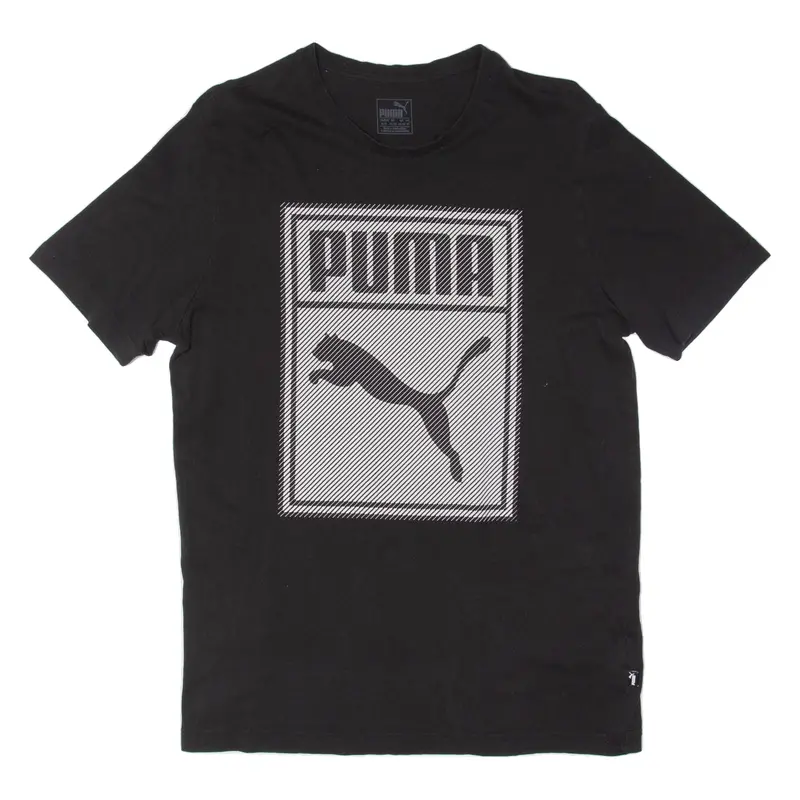 Puma Mens T-Shirt Black M 1